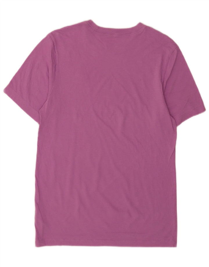 T-shirt męski Nike, mały, fioletowy, bawełniany