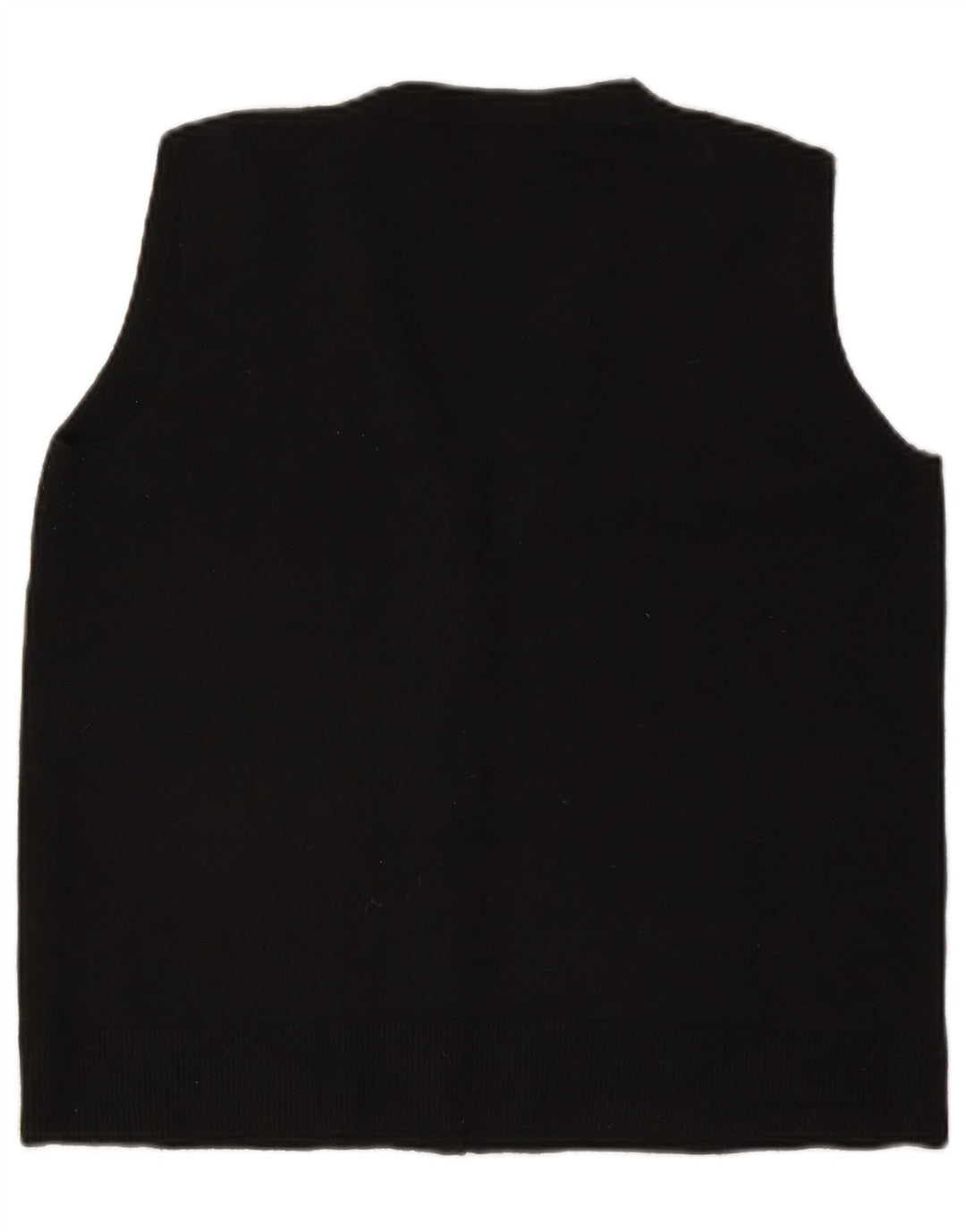 Marks & Spencer Damski sweter bez rękawów, UK 12, średni czarny