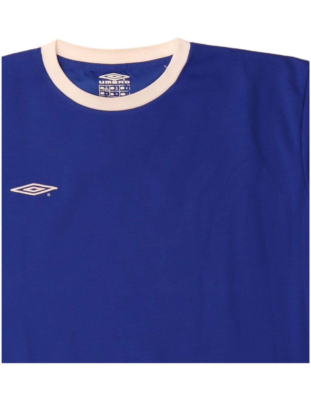T-shirt męski Umbro Top, średni niebieski, poliester