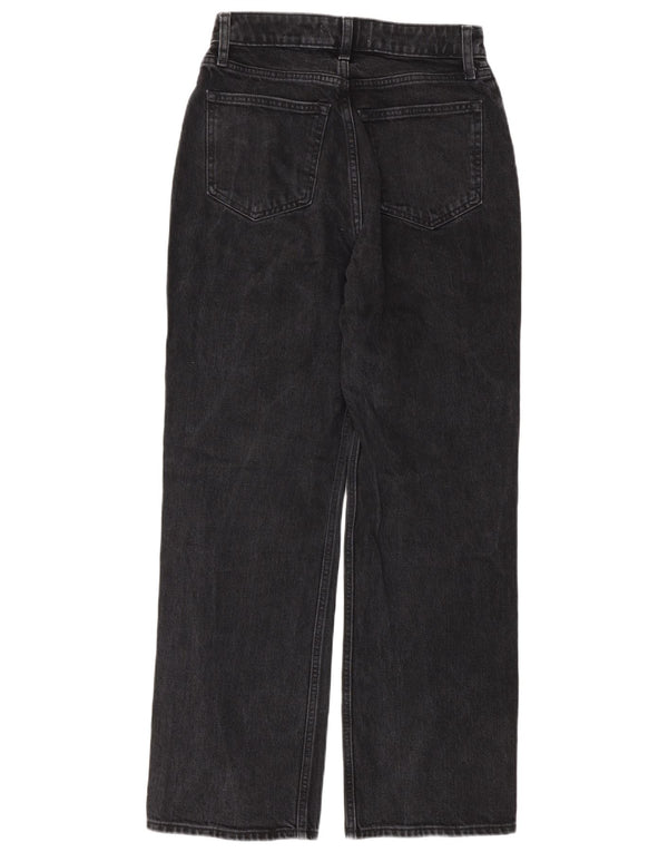 Dżinsy damskie Abercrombie & Fitch Curve z wysokim stanem US 2 XS W26 L30 Szare Lata 90.