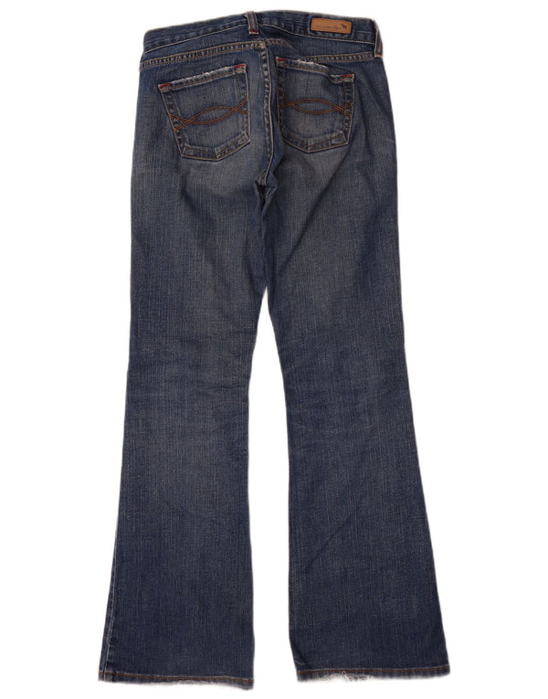 Damskie jeansy Bootcut Abercrombie & Fitch US 0 XS W28 L30 Niebieskie, bawełniane