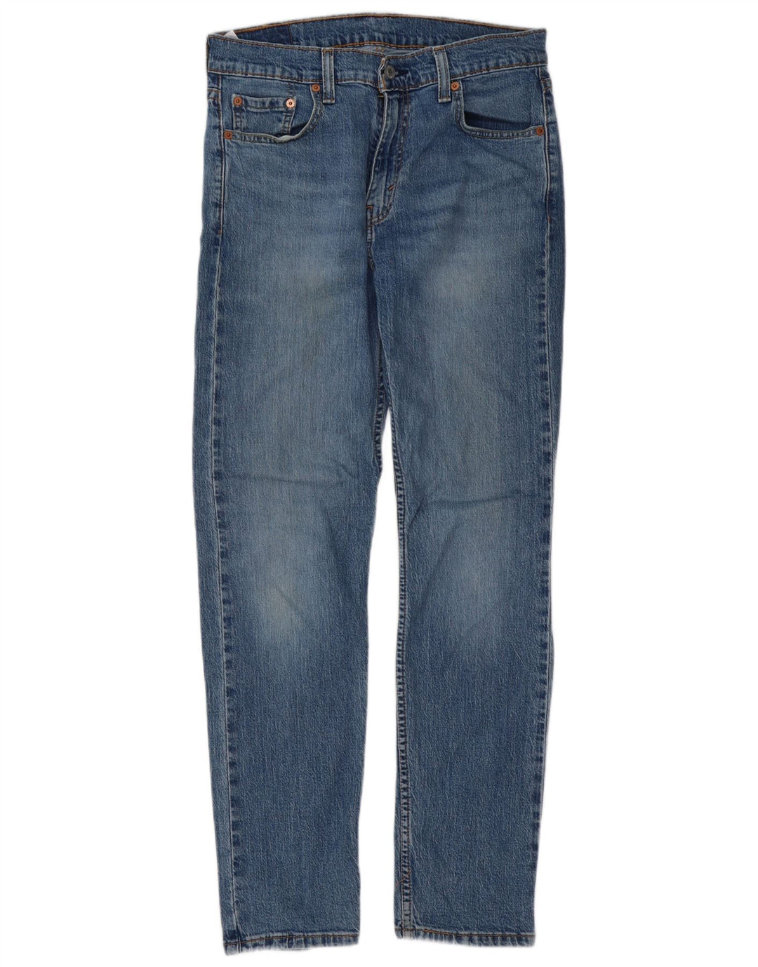 Męskie jeansy Levi's 502 Tapered W30 L32 Niebieskie bawełniane