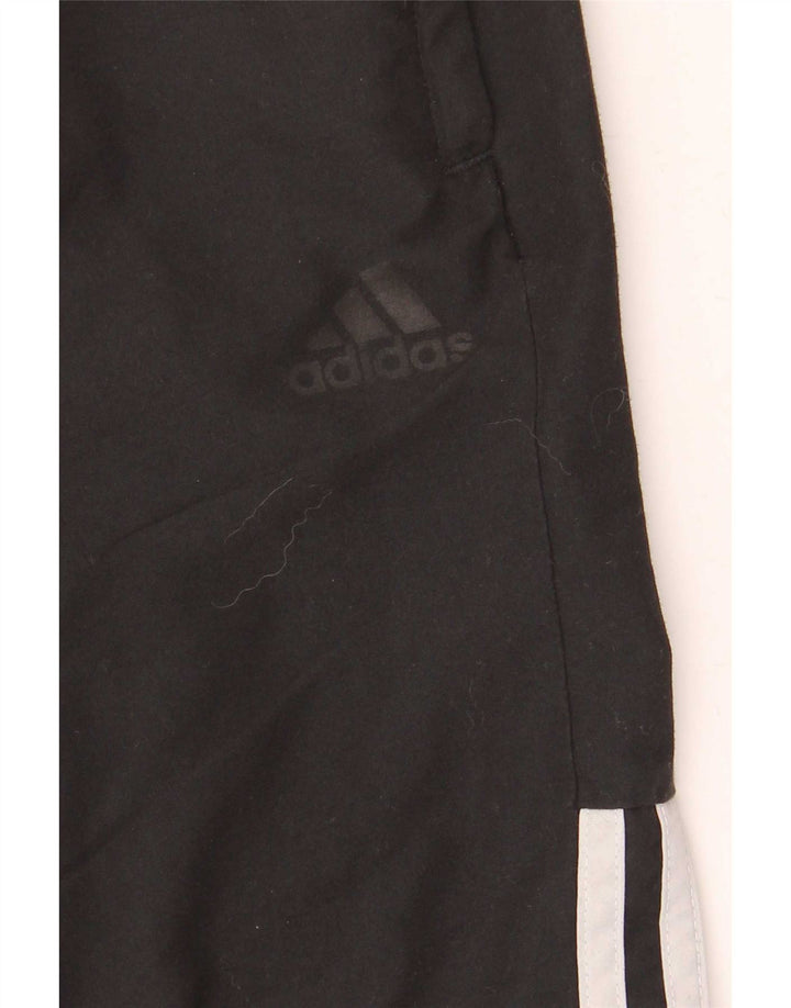 Adidas Męskie spodnie dresowe Joggery, duże, czarne, poliestrowe
