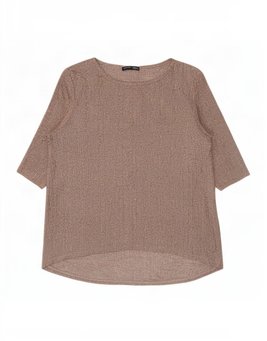 Top damski Zara z rękawem 3/4 UK 10, mały, różowy