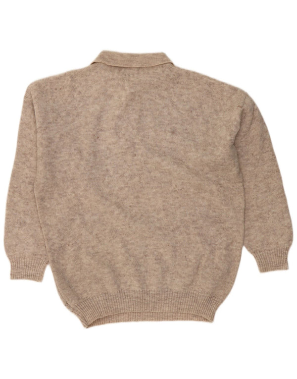 Męski sweter polo ICELAND IT 52 Large Grey Fair Isle