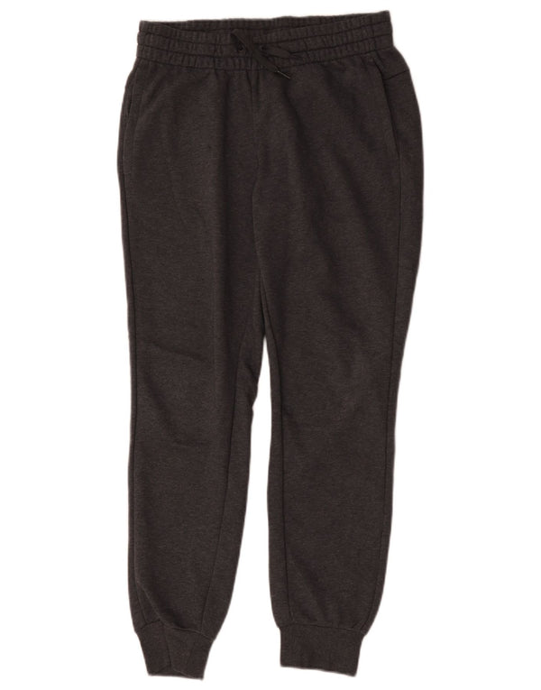Damskie spodnie dresowe Adidas Joggers UK 8/10 Małe, szare, bawełniane sportowe