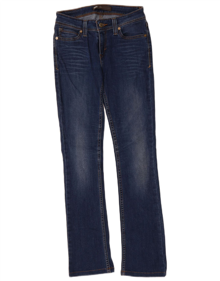 Damskie legginsy Levi's Bootcut W26 L29 Niebieska bawełna