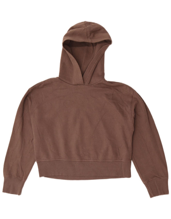 Damski sweter oversize z kapturem Zara UK 10 Small, szary, bawełniany