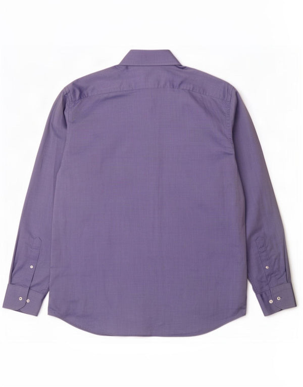 Koszula męska Hugo Boss o regularnym kroju, rozmiar 46 18 2XL, niebieska bawełna
