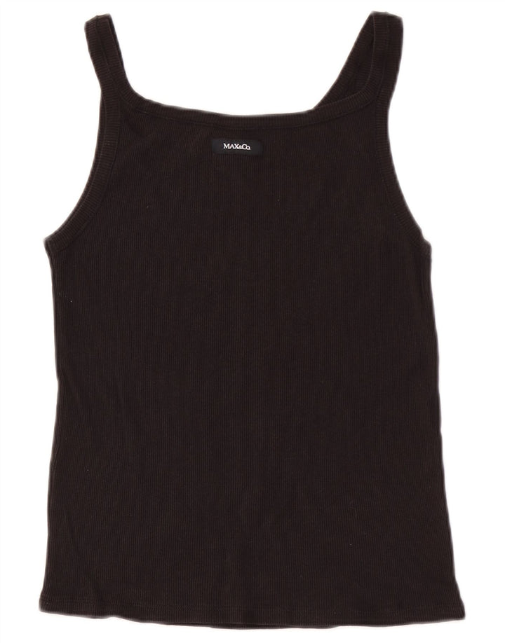 Damski top na ramiączkach Max & Co. UK 4 XS, czarny