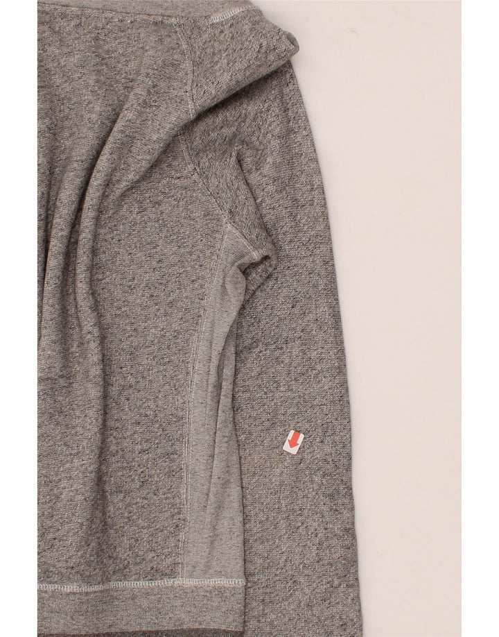 LEVI'S Womens Oversized Sweatshirt Jumper UK 6 XS Grey Cotton Vintage Levi's and Second-Hand Levi's from Messina Hembry 
