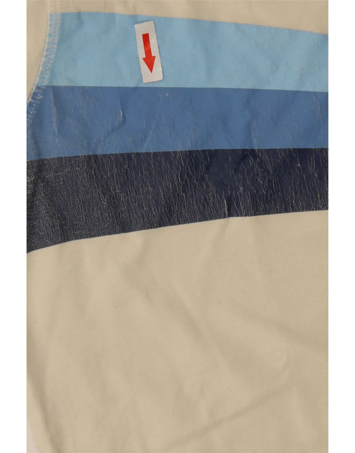 Męski T-shirt z grafiką Fila, duży, biały, bawełniany