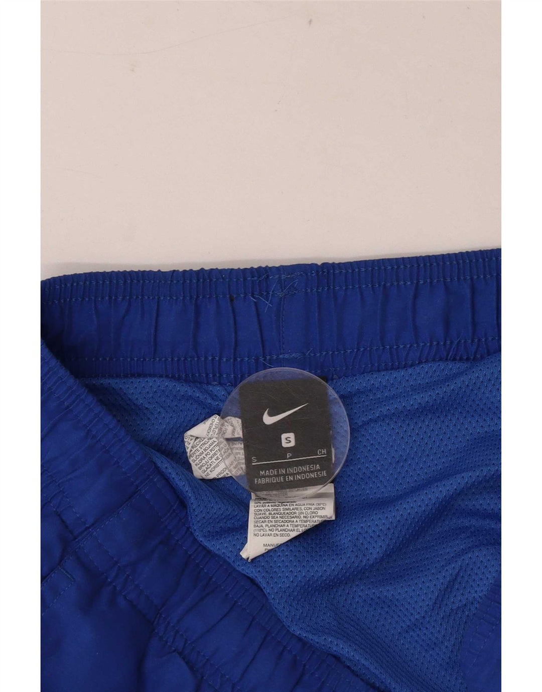 Męskie spodenki sportowe Nike Graphic Regular, małe, niebieskie, sportowe z poliestru