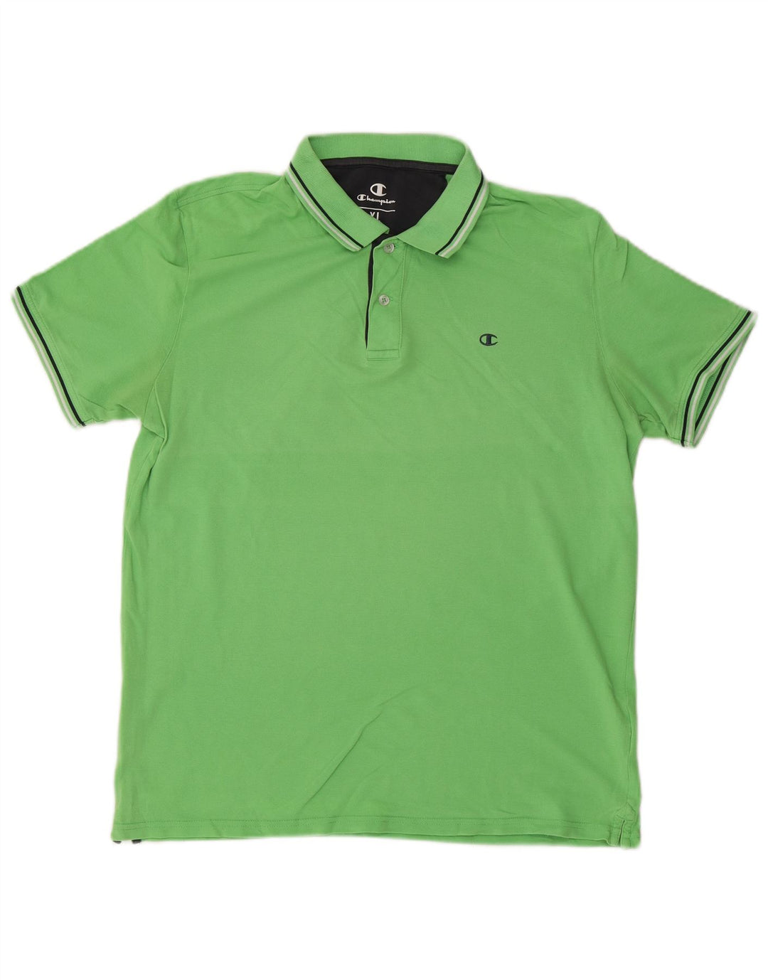 Męska koszulka polo Champion XL, zielona bawełna