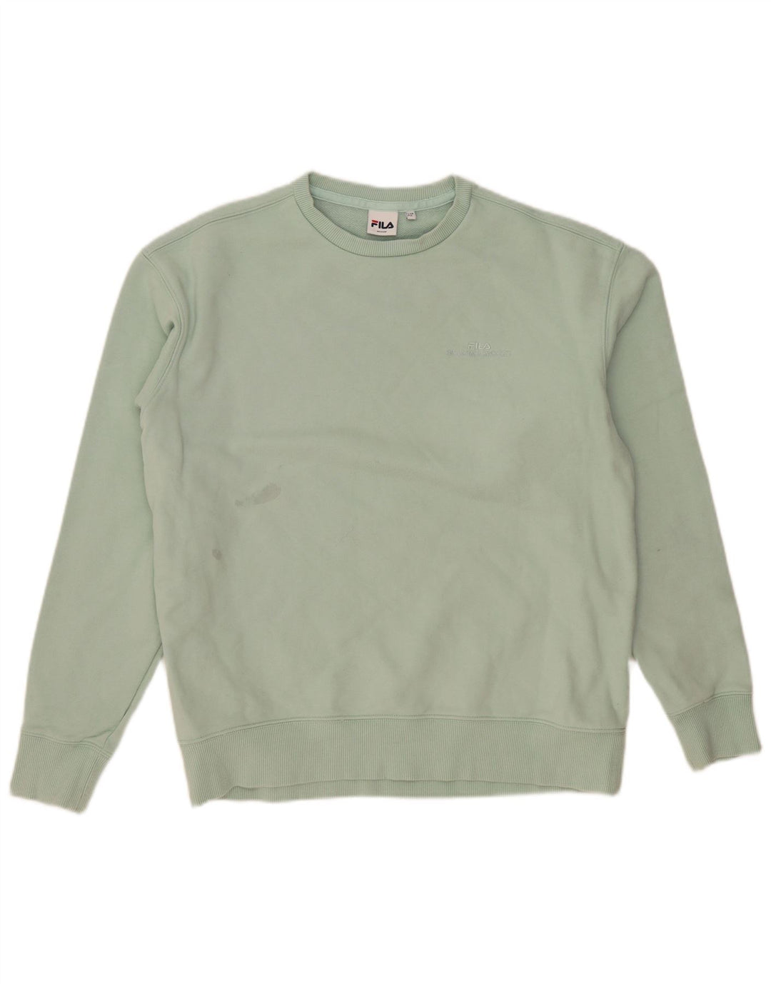 Bluza męska FILA, średnia turkusowa bawełna