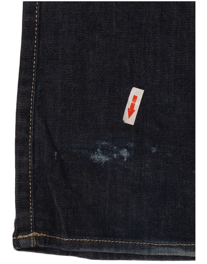 Damskie jeansy Bootcut Calvin Klein W32 L34 Granatowe, bawełniane