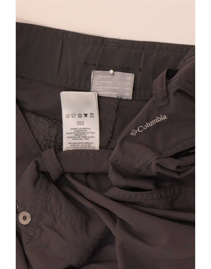 Damskie spodenki cargo Columbia EU 36 Small W28 Szary nylon