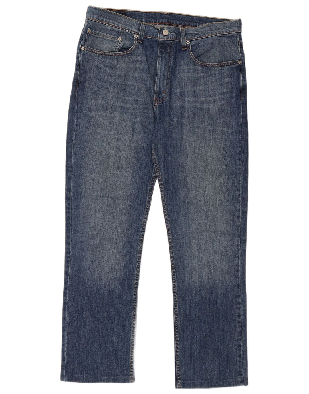 Męskie proste dżinsy Levi's W36 L29 Niebieskie bawełniane