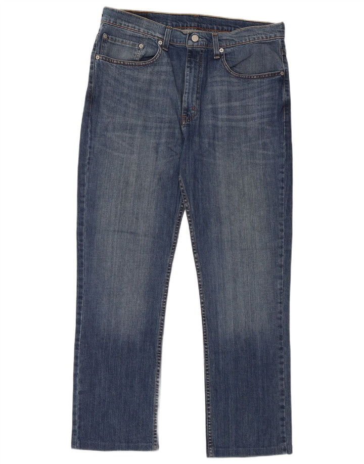 Męskie proste dżinsy Levi's W36 L29 Niebieskie bawełniane