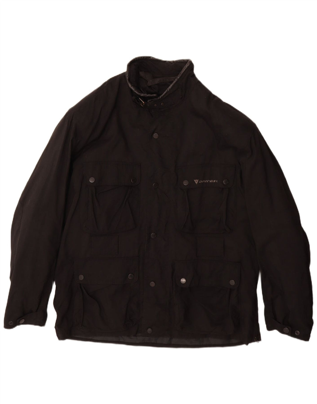 Męska kurtka wyścigowa DAINESE IT 48 4XL Czarny nylon