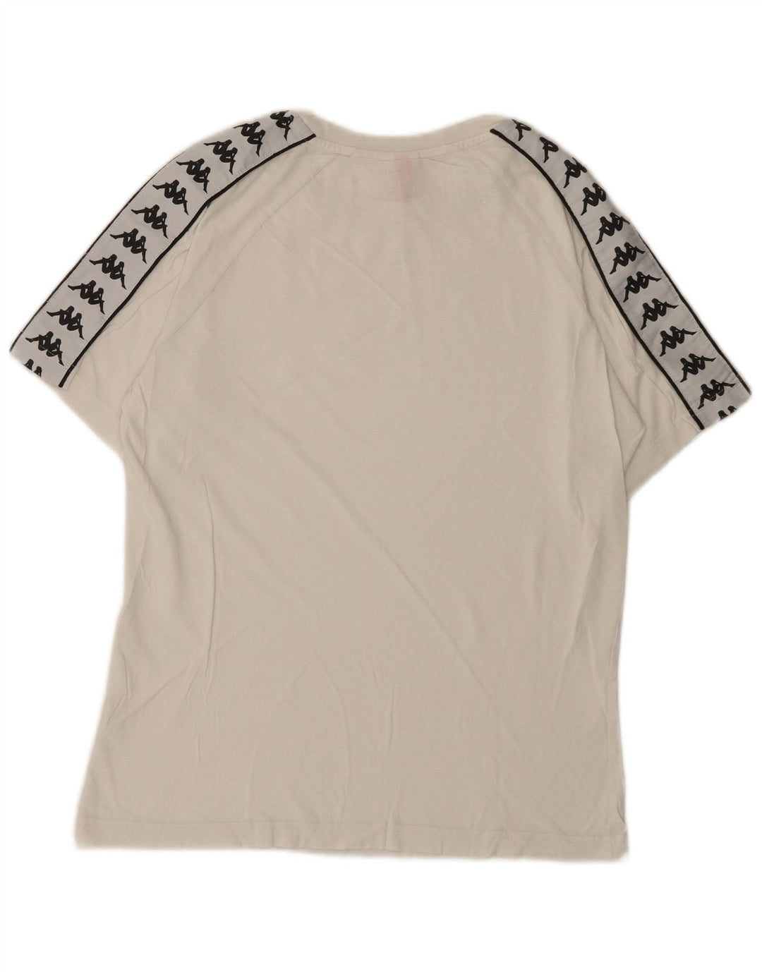 Męski T-shirt z grafiką Kappa, mały, biały