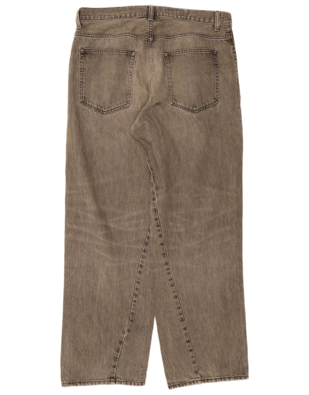 Damskie luźne dżinsy Zara EU 42 Large W32 L32 Szara bawełna