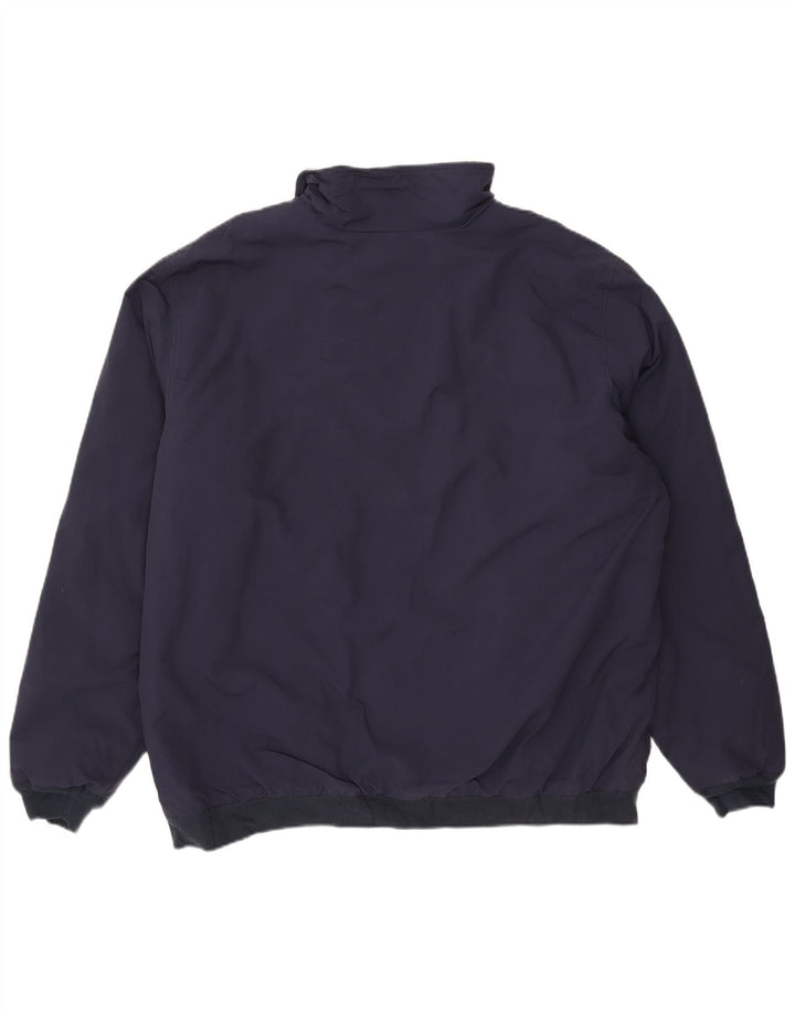 L.L.Bean Męska wysoka kurtka bomber UK 44 2XL Granatowy nylon