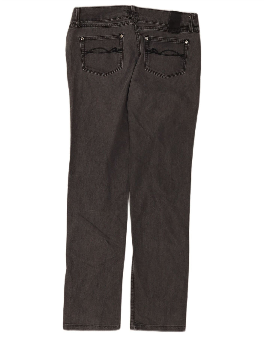 Damskie jeansy slim fit Max & Co. W27 L28 Szara bawełna