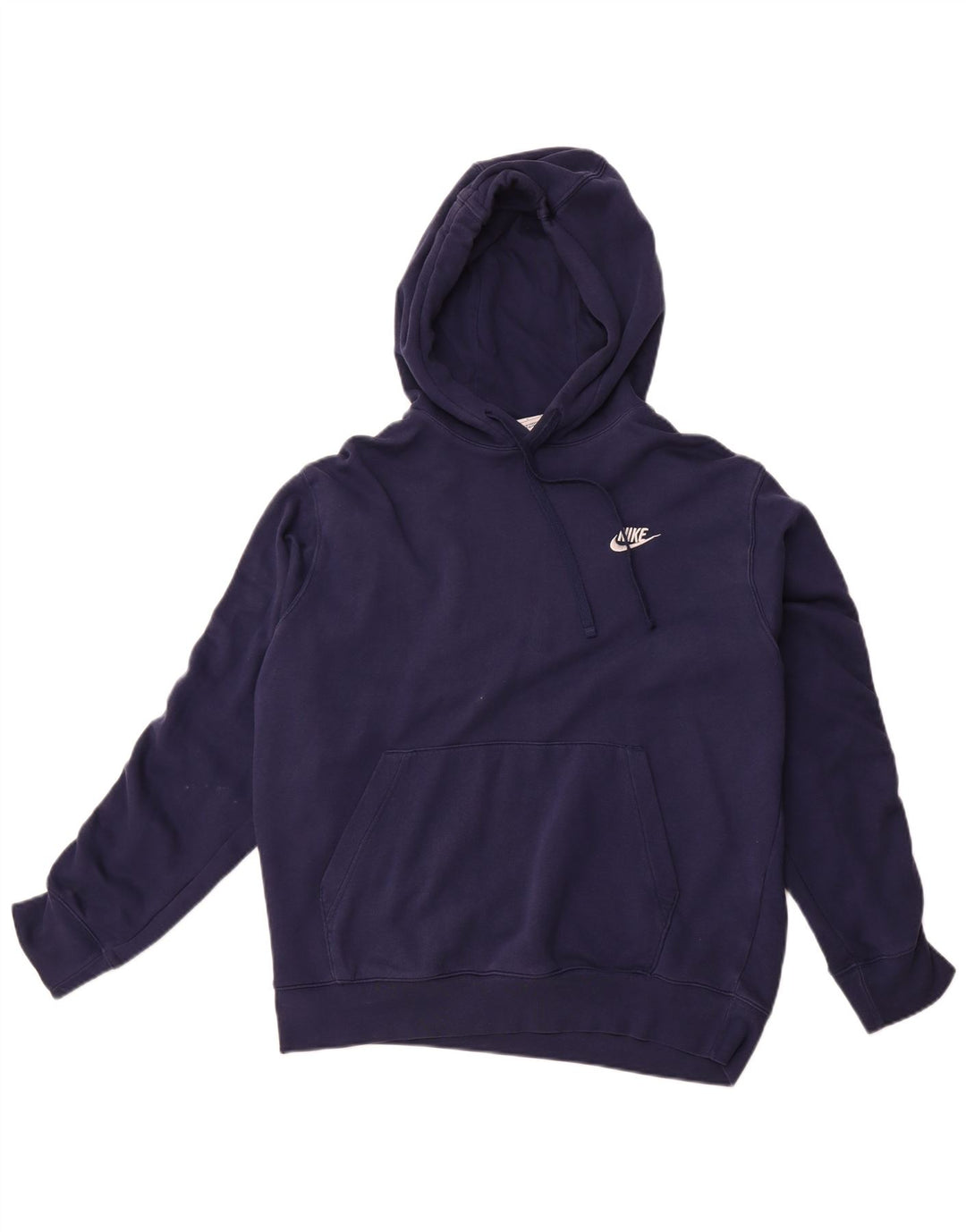 Męski sweter z kapturem Nike z grafiką, duży, granatowy, bawełniany