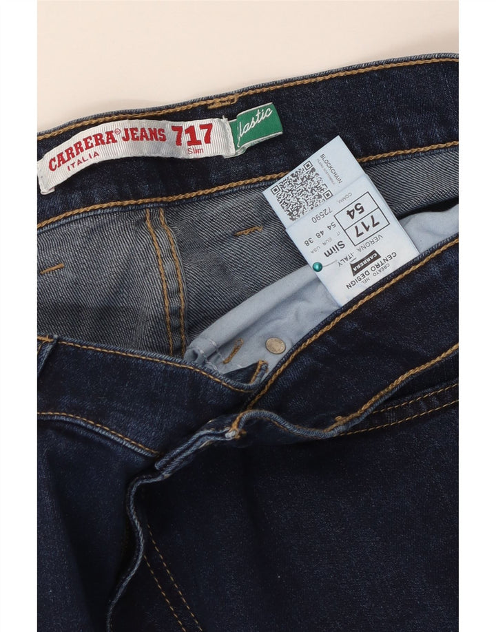Dżinsy CARRERA Męskie 717 Slim W38 L29 Granatowe Bawełniane