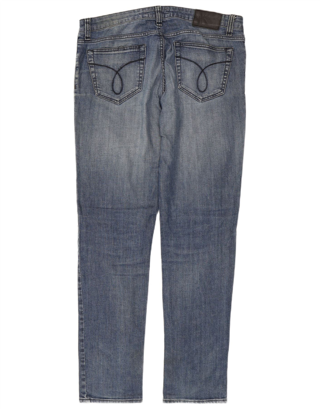 Męskie dżinsy Calvin Klein W34 L34 Niebieskie bawełniane