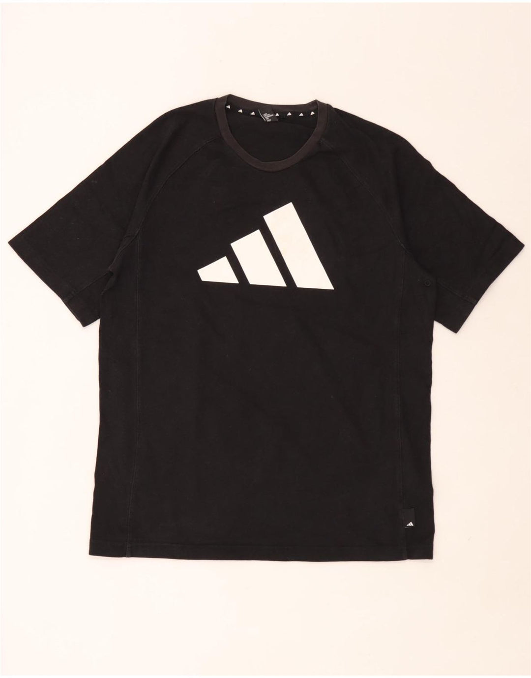 Męska koszulka graficzna Adidas Top Medium Black