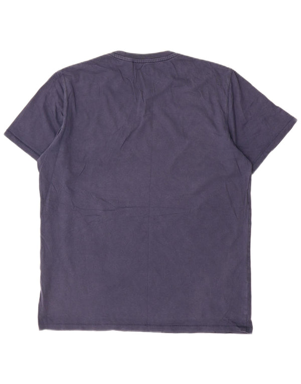 Levi's Mens Graphic T-Shirt Top Large Navy Blue Cotton
