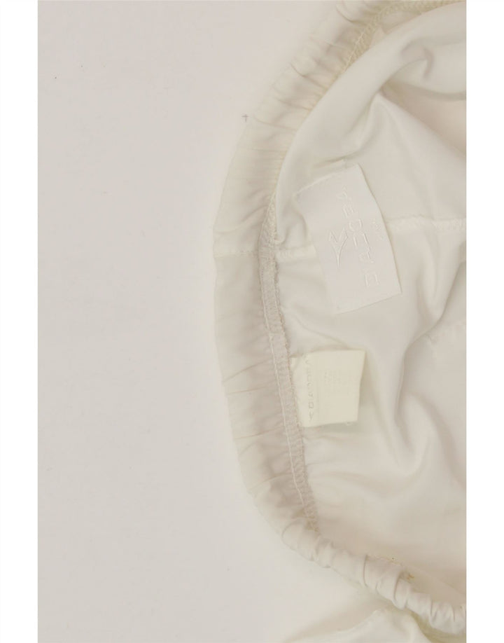 Damskie spodnie dresowe DIADORA Cargo UK 10, małe, białe, poliestrowe