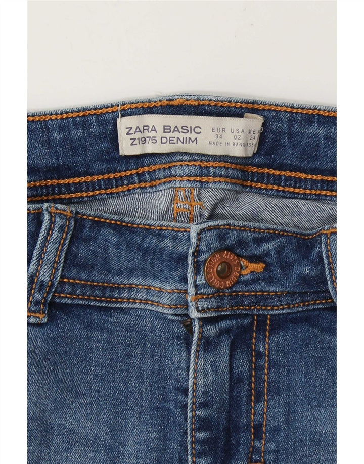 Dżinsy damskie Zara EU 34 2XS W24 L23 Niebieskie