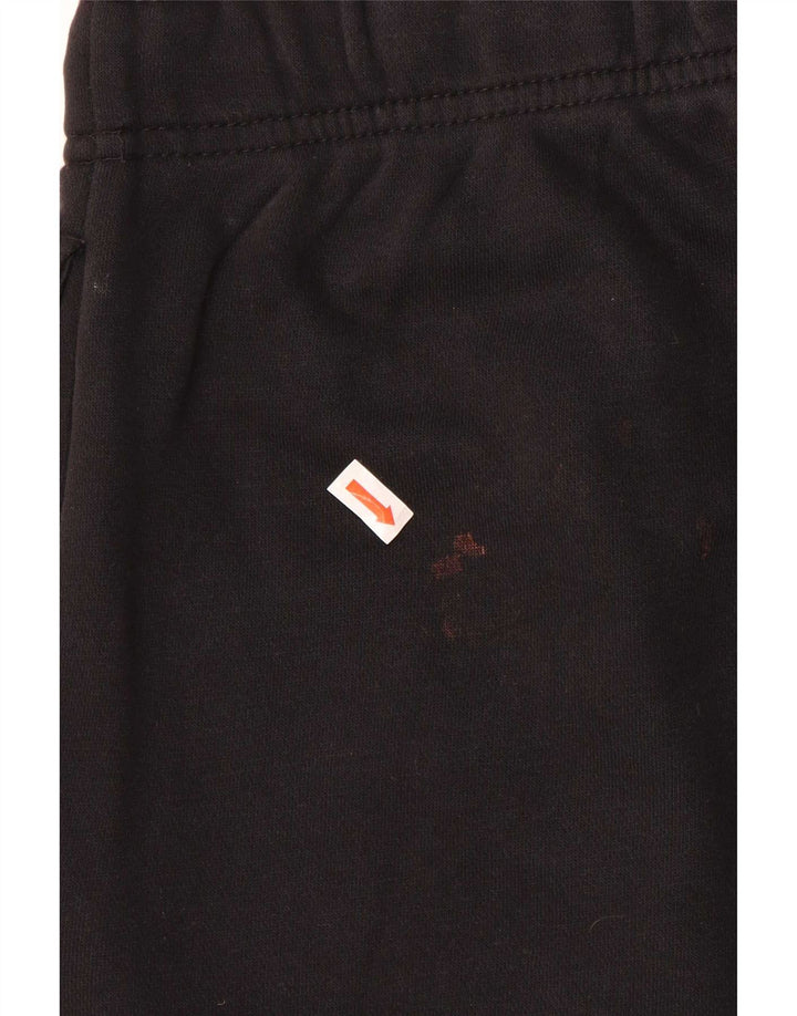 Męskie spodnie golfowe Calvin Klein, joggery, średnia czarna bawełna