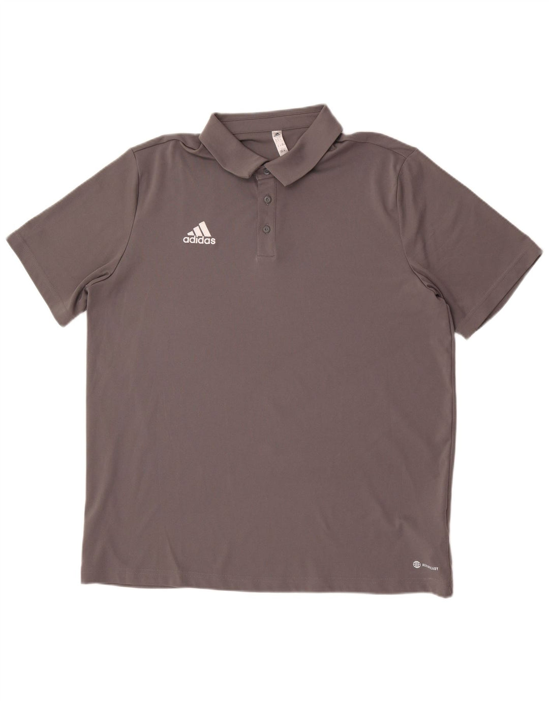 Męska koszulka polo Adidas Aeroready XL, szary poliester