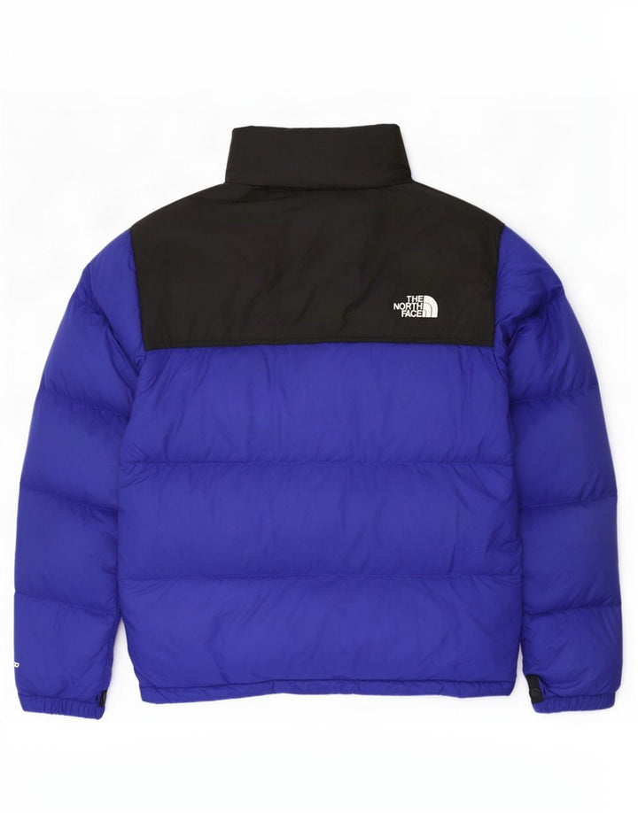 Damska kurtka oversize The North Face UK 10 w małych niebieskich blokach kolorów