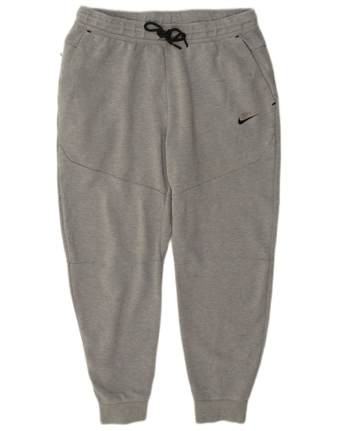 Męskie spodnie dresowe Nike, duże, szare, bawełniane