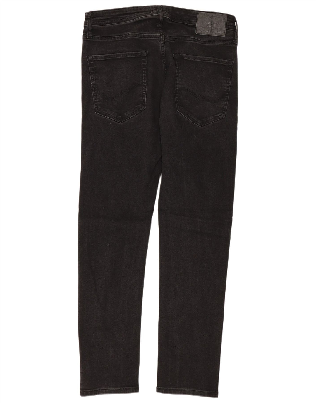 Męskie jeansy typu slim Jack & Jones W32 L32, czarne, bawełniane