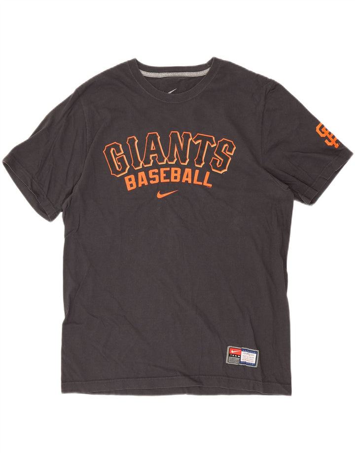 Męski T-shirt z grafiką NIKE San Francisco Giants o regularnym kroju, duży, szary