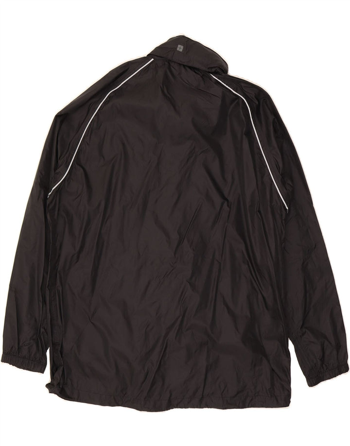 MOUNTAIN WAREHOUSE Mens Rain Jacket UK 42 XL Black Nylon Vintage Mountain Warehouse and Second-Hand Mountain Warehouse from Messina Hembry 