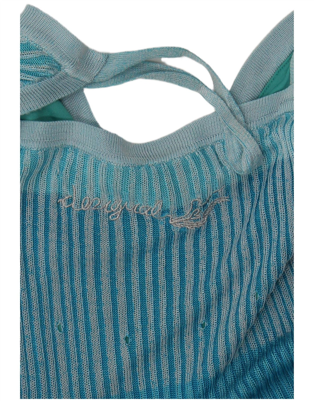Damska sukienka letnia Desigual UK 4 XS w wielokolorowe paski