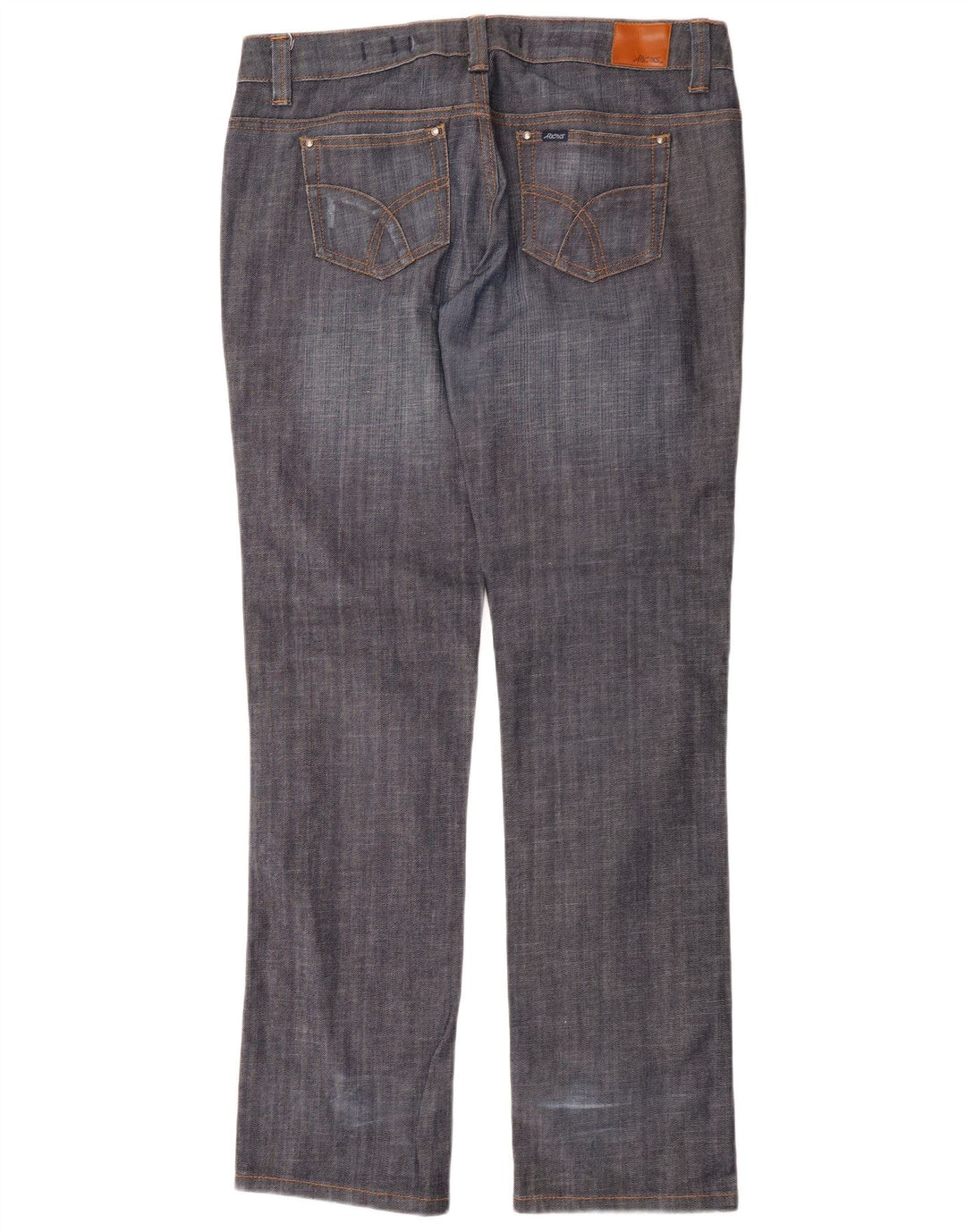 Damskie jeansy Riders LEE z niską talią, US 12, duże, W34 L33, granatowe