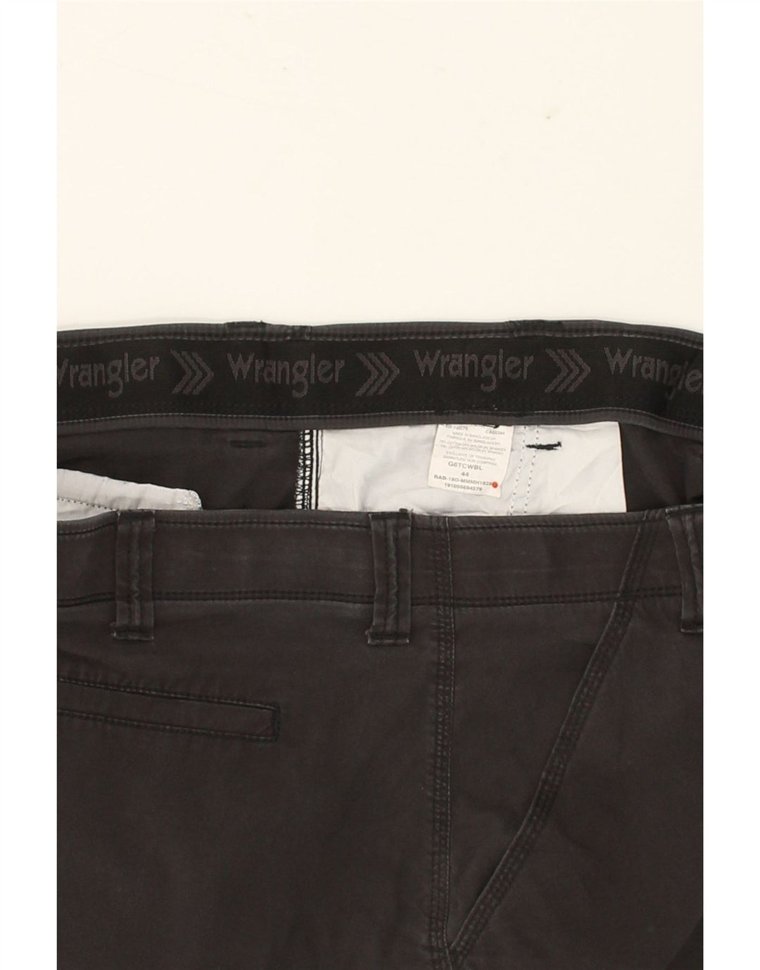 Męskie spodenki cargo WRANGLER W44 2XL Szara bawełna