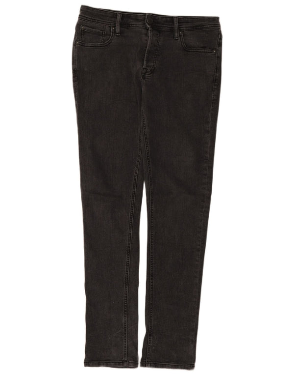 Męskie jeansy typu slim Jack & Jones W31 L32 Szara bawełna