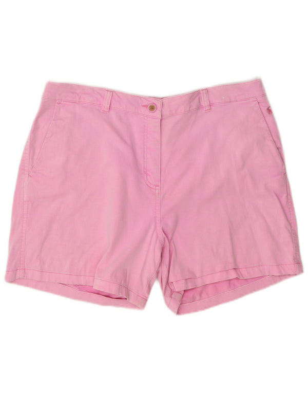 Damskie spodenki Chino Joules UK 16 Large W34 Różowa bawełna