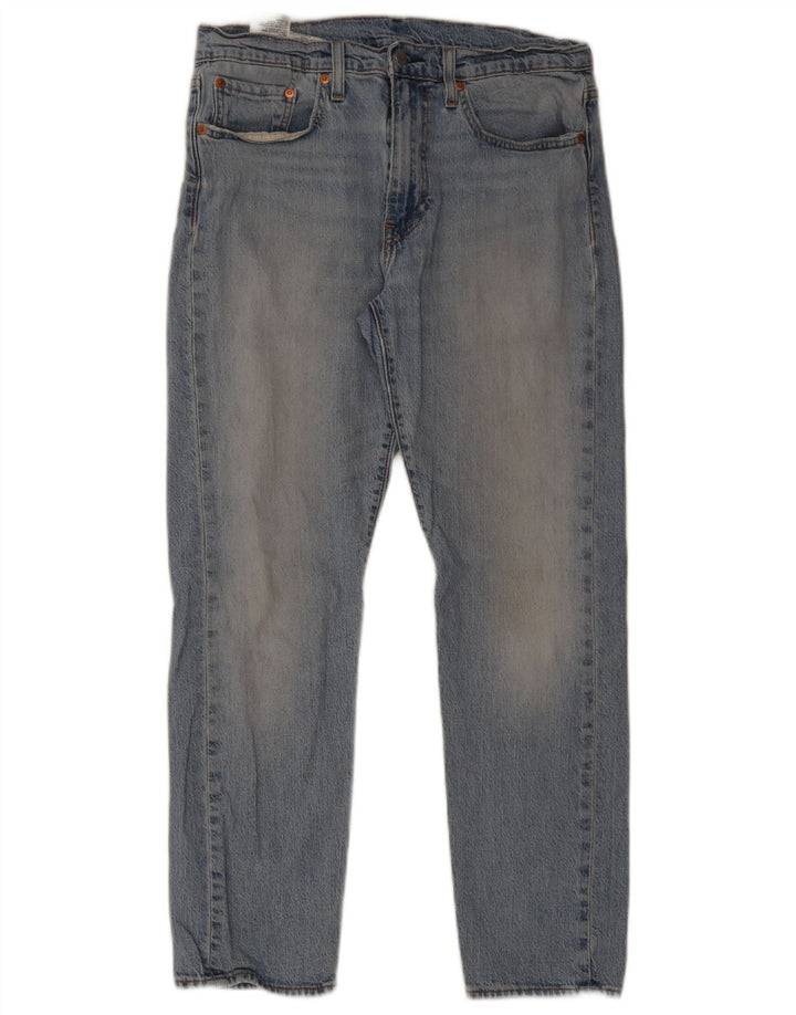 Męskie jeansy Levi's 502 Straight W32 L30 Niebieskie bawełniane
