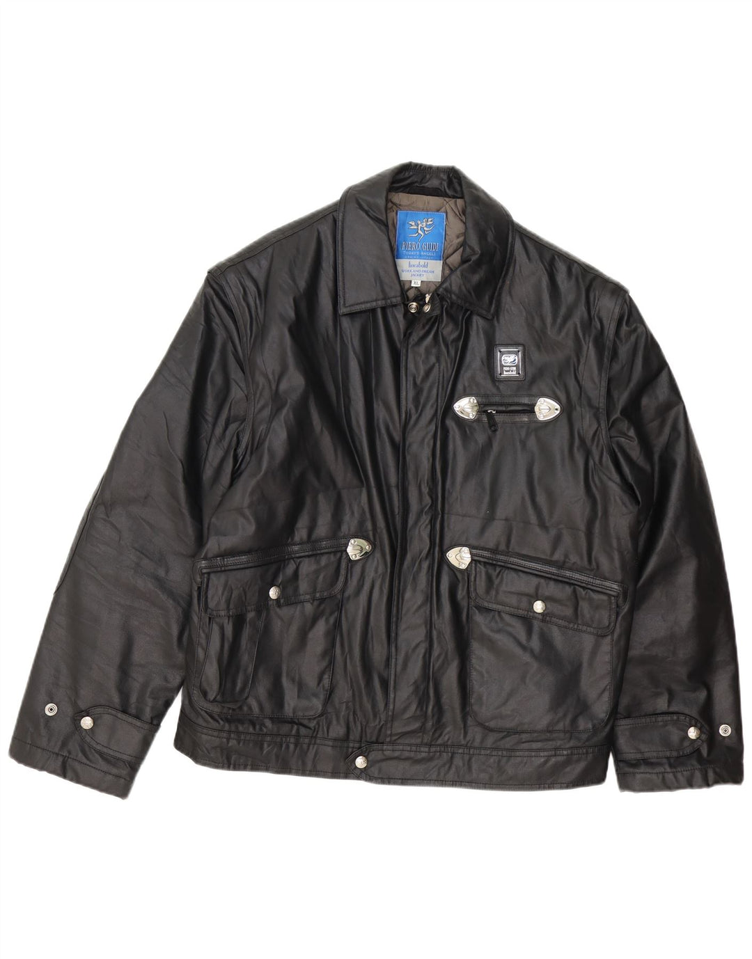 Kurtka męska Piero Guidi UK 42 XL czarna