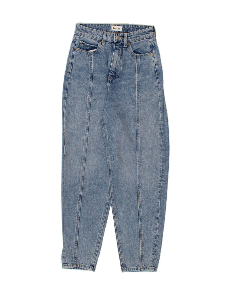 LEE Womens High Waist Tapered Jeans US 4 Small W26 L39 Blue Cotton Vintage Lee and Second-Hand Lee from Messina Hembry 